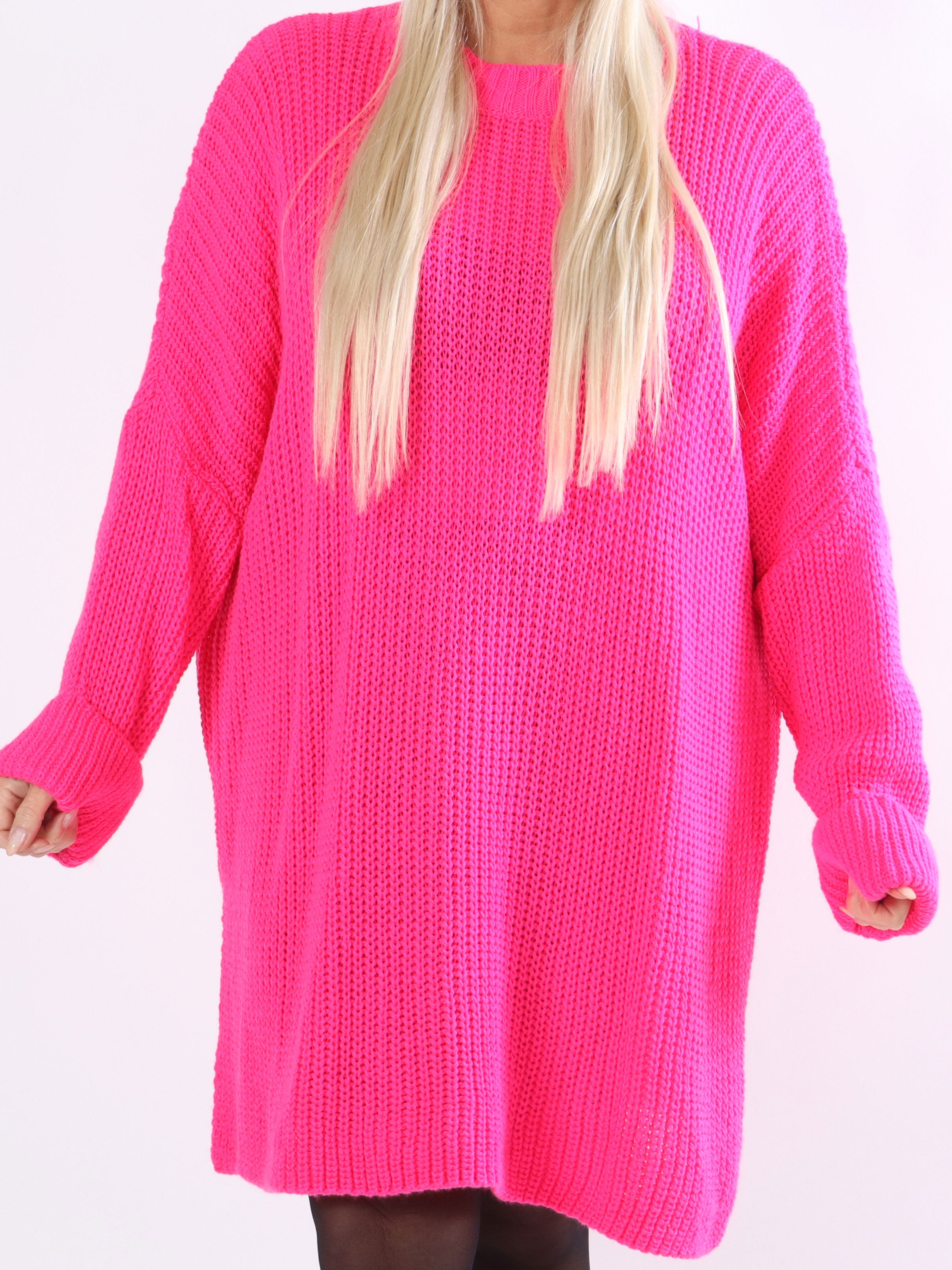 Serafina - Oversize strik med slids